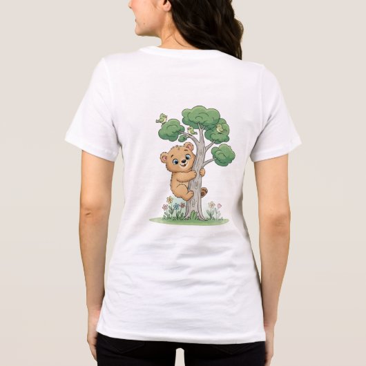 T-shirt En Tri-matière Playful Baby Bear Tee (Verso)