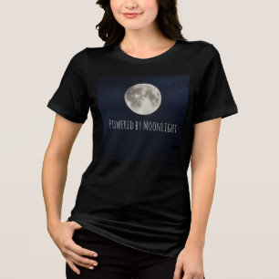 T-shirt En Tri-matière Pleine lune, alimentée par le clair de lune