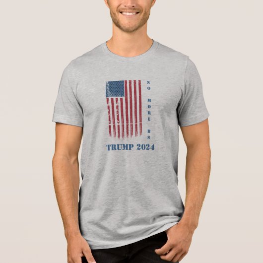 T-shirt En Tri-matière Plus de BS Trump 2024 (Recto)