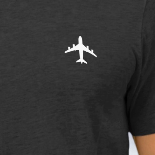 T-shirt En Tri-matière Poche plan | Cadeau pour pilote