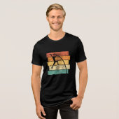 T-shirt En Tri-matière Pôle voûté Rétro (Recto plein)