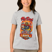 T-shirt En Tri-matière Pompier (1) (Recto)