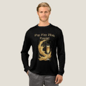 T-shirt En Tri-matière Pop Fizz Clink Repeat New Year Champagne Sparkles (Recto complet)