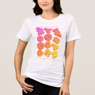T-shirt En Tri-matière Portez votre humeur création colorée