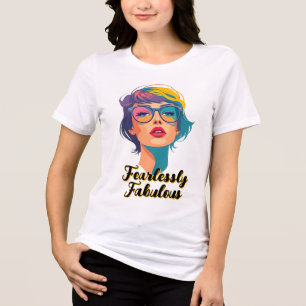T-shirt En Tri-matière Portrait cool Pop Art