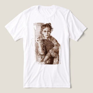 T-shirt En Tri-matière Portrait de femme de la Renaissance classique vint