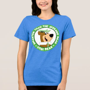 T-shirt En Tri-matière Portrait souriant de l'ours de Yogi
