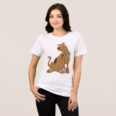 T-shirt En Tri-matière Pose Scooby-Doo Bashful (Recto plein)