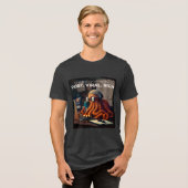 T-shirt En Tri-matière Post Viral Rich - Gamer de calmar (Recto plein)