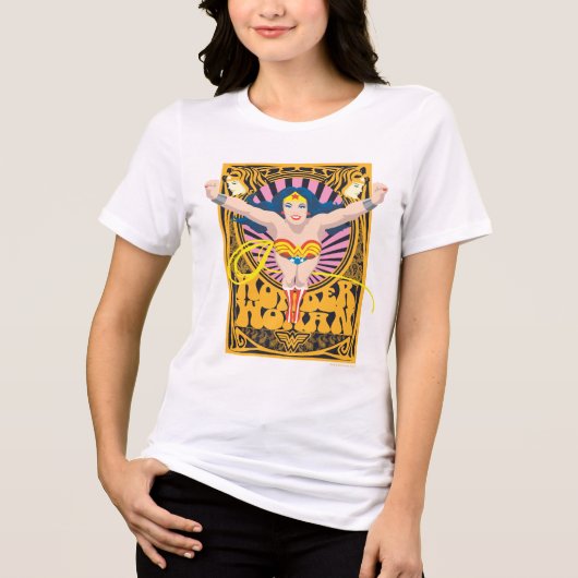 T-shirt En Tri-matière Poster Wonder Woman (Recto)