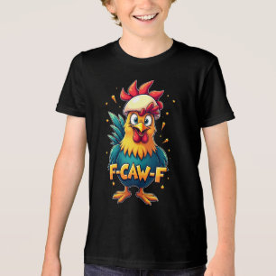 T-shirt En Tri-matière Poulet Drôle Coq F-CAW-F Hommes Femmes Mème