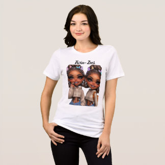 T-shirt En Tri-matière Poupée Chibi Luxe Twin-Zees