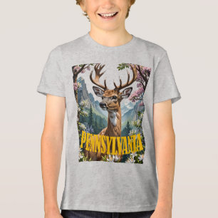 T-shirt En Tri-matière Pour l'amour de Pennsylvanie