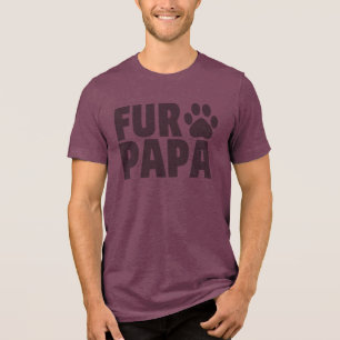 T-shirt En Tri-matière Pour Papa Gray Typographie