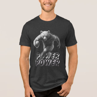 T-SHIRT EN TRI-MATIÈRE POUVOIR