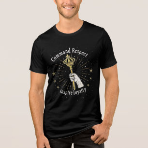 T-shirt En Tri-matière "Pouvoir royal et loyauté