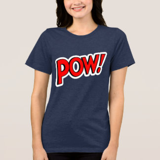 T-shirt En Tri-matière POW! Graphiques Screwball Bleu
