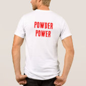T-shirt En Tri-matière Powder Power (Verso)