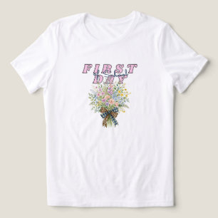 T-shirt En Tri-matière Premier Jour de Rentrée des Classes Enseignantes F