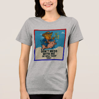 T-shirt En Tri-matière Président appliquer des tarifs à tous