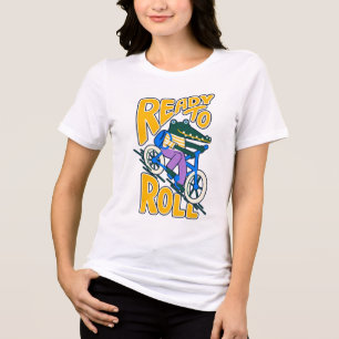 T-shirt En Tri-matière Prêt à Rouler Drôle Rétro Cyclisme