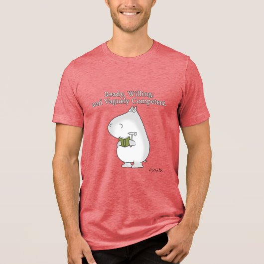 T-shirt En Tri-matière PRÊT ET VAGUEUSEMENT COMPÉTENT Sandra Boynton (Recto)