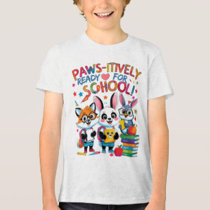 T-shirt En Tri-matière Prêt pour l'école !