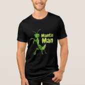 T-shirt En Tri-matière Prière Mantis Man Green Garden Insect (Recto)