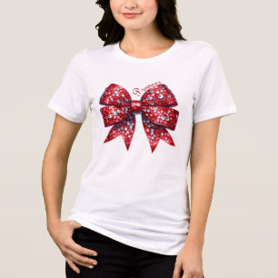 T-shirt En Tri-matière Princesse Bow Sparkle Tee