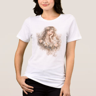T-shirt En Tri-matière Princesse Pétales