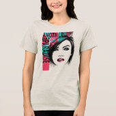 T-shirt En Tri-matière prints phrase another day in paradise (Recto)