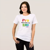 T-shirt En Tri-matière Pro Roe Kamala Harris Walz T-shirt (Recto plein)