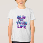 T-shirt En Tri-matière Pro Running Motivation (Recto)