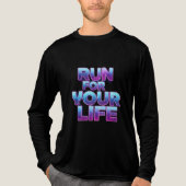 T-shirt En Tri-matière Pro Running Motivation (Recto)