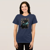 T-shirt En Tri-matière Professeur Anime Severus Snape assis (Recto plein)