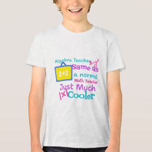 T-shirt En Tri-matière Professeur d'algèbre identique à un professeur de