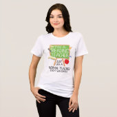 T-shirt En Tri-matière Professeur de lecture  (Recto plein)