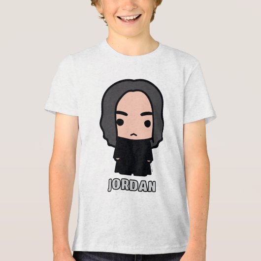 T-shirt En Tri-matière Professor Snape Cartoon Character Art (Recto)