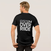 T-shirt En Tri-matière Programmer Hacker Design (Verso intégral)