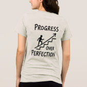 T-shirt En Tri-matière Progrès sur la conception de la perfection (Verso)