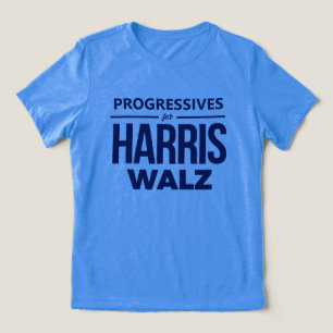 T-shirt En Tri-matière Progressifs pour Harris Walz