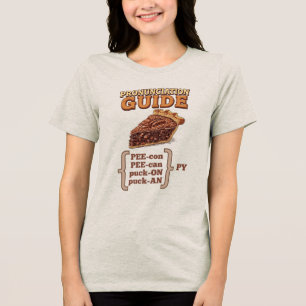 T-shirt En Tri-matière Prononciation de la tarte aux noix de pécan