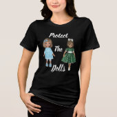 T-shirt En Tri-matière Protect The Dolls Tri-Blend Shirt (Recto)