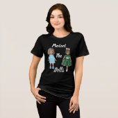 T-shirt En Tri-matière Protect The Dolls Tri-Blend Shirt (Recto plein)