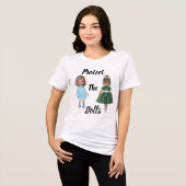 T-shirt En Tri-matière Protect The Dolls Tri-Blend Shirt (Recto plein)