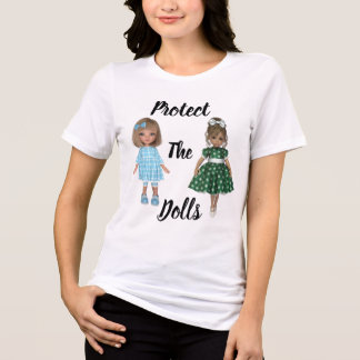 T-shirt En Tri-matière Protect The Dolls Tri-Blend Shirt
