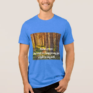 T-shirt En Tri-matière Psaume 119:105