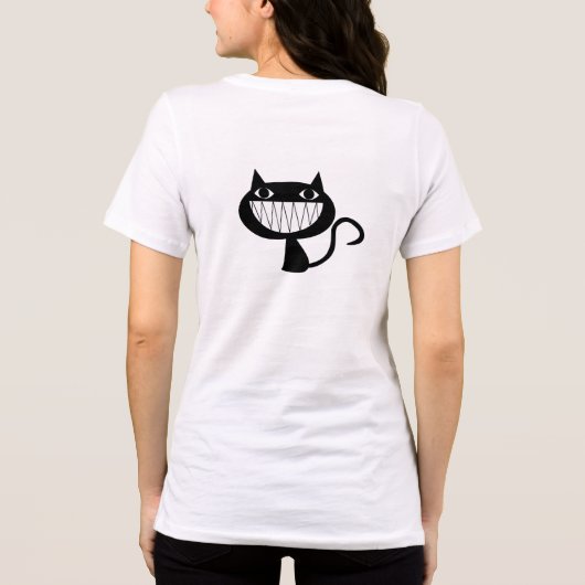 T-shirt En Tri-matière Psycho Chat (Verso)