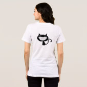 T-shirt En Tri-matière Psycho Chat (Verso intégral)