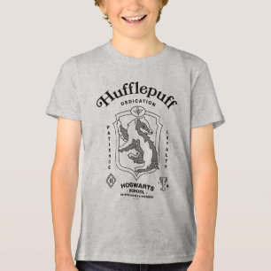 T-shirt En Tri-matière PUFFSÉ™ Dévouement Patience Loyauté Blason
